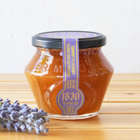 Confiture d'abricots et de lavande
